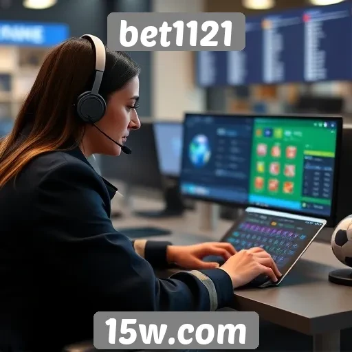 Desempenho do suporte ao cliente no site bet1121