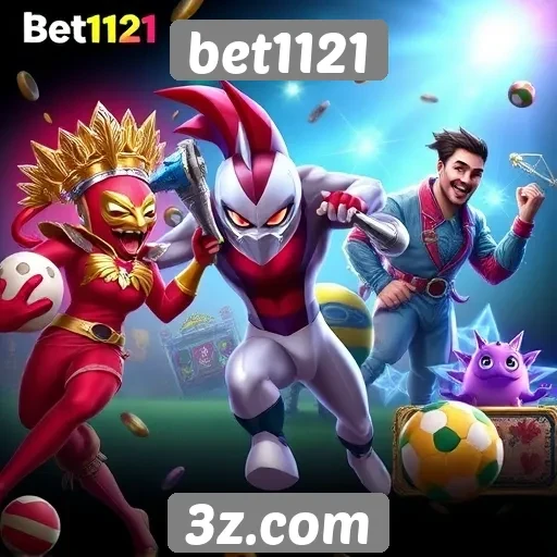 Variedade de jogos oferecidos pelo bet1121